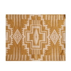 Pendleton Organic Cotton Matelasse Cushion Cover in Harding Star Ochre 