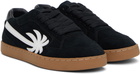 Palm Angels Black New Palm 1 Suede Sneakers