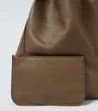 Loro Piana Bale Extra Large leather tote bag