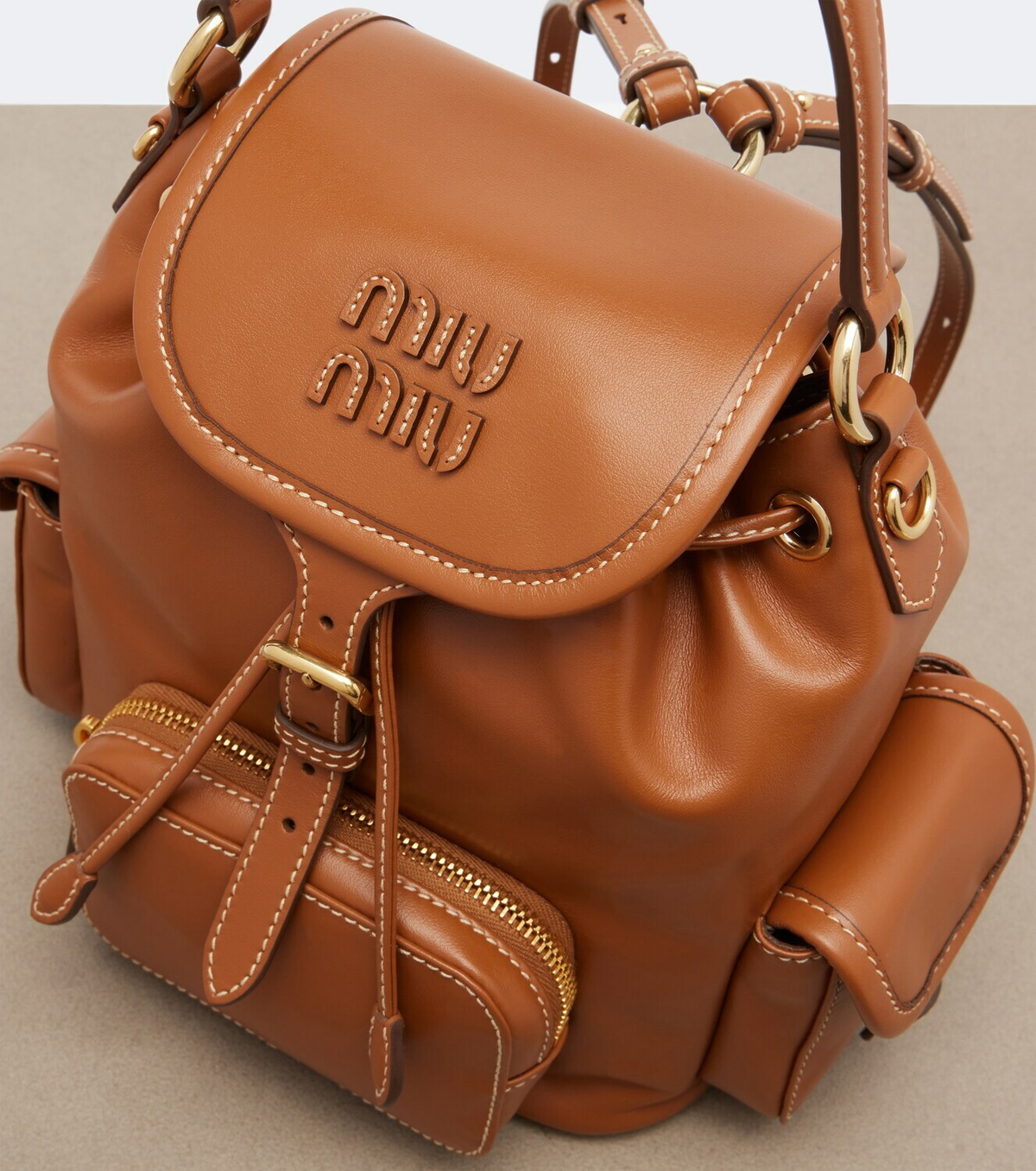 Miu Miu Leather backpack