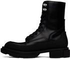 both Black Gao Boots