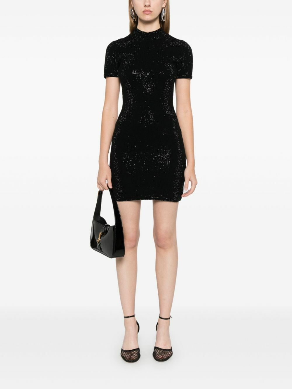 Alexander Wang Rhinestone Mini Dress
