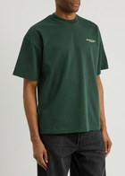 Mki Miyuki Zoku Logo-print Cotton T-shirt Green