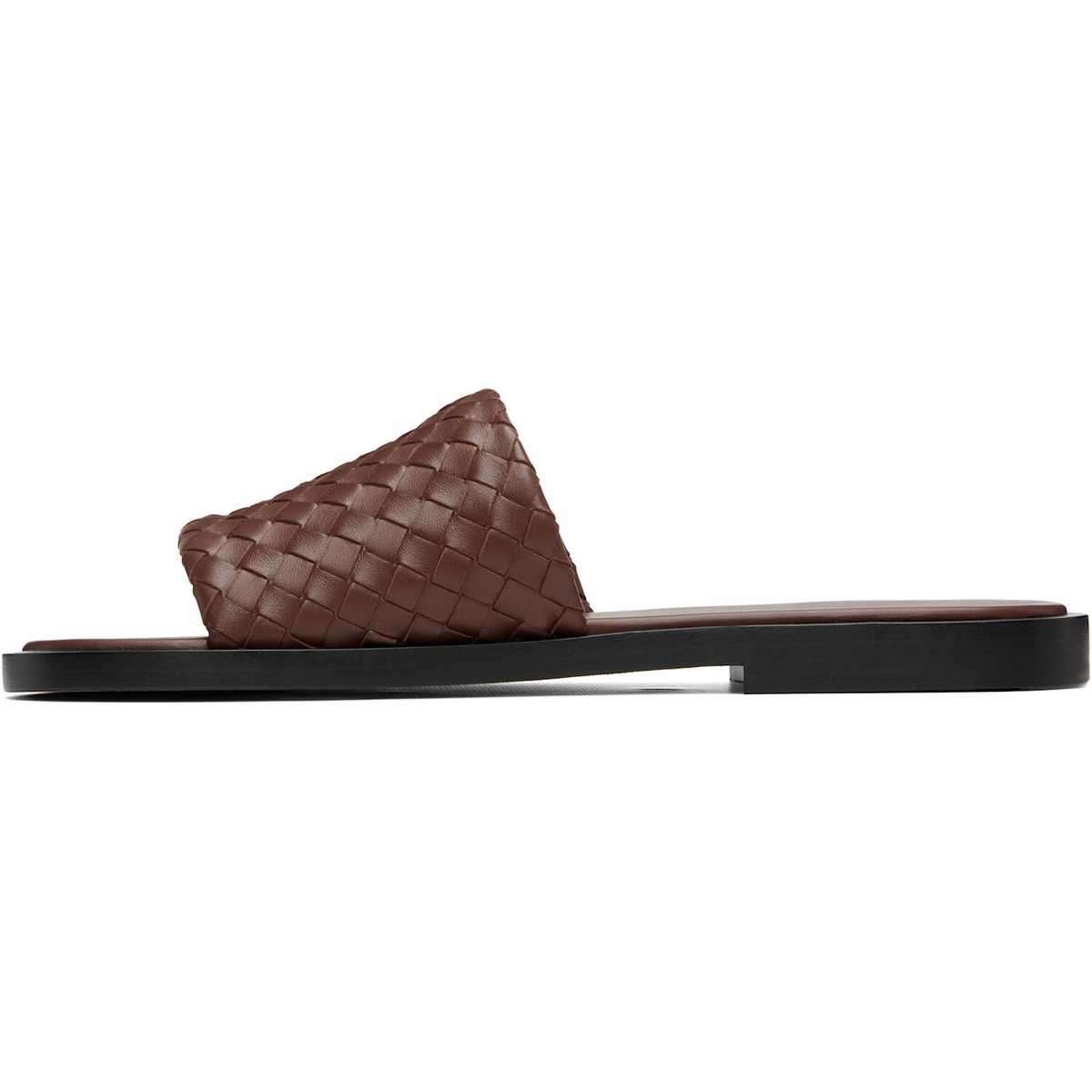 Bottega Veneta Brown Elio Sandals