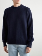 Richard James - Wool and Cashmere-Blend Sweater - Blue