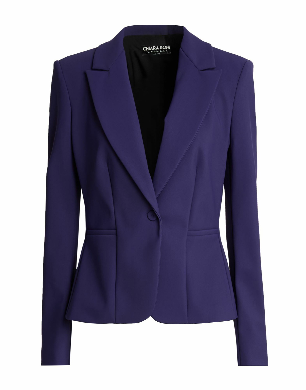 Chiara Boni La Petite Robe Womens Blazer in Purple