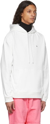 Raf Simons White Regular-Fit Atartaxia Hoodie