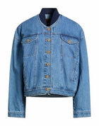 Rejina Pyo Womens Denim outerwear in Blue