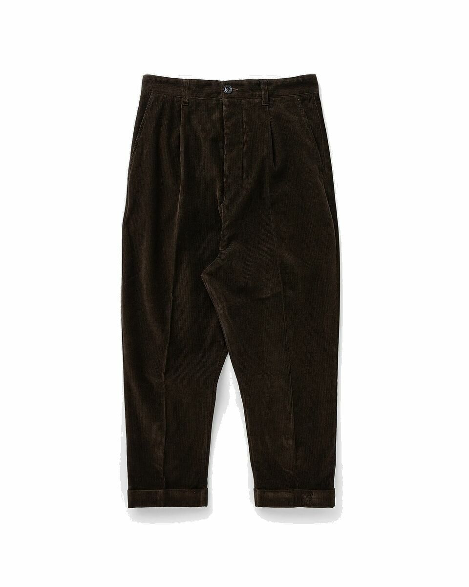 Photo: Ami Paris Pantalon Carotte Oversize Brown - Mens - Casual Pants