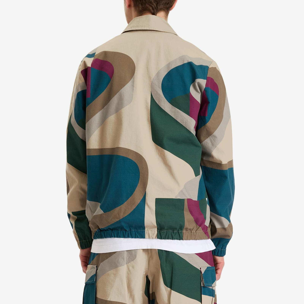 By Parra Men's The Wall Camo Jacket in Sand