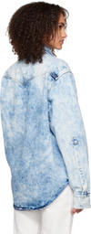 VTMNTS Blue Boiled Denim Shirt
