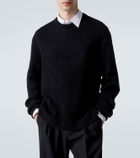 The Row Laing silk top