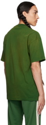 Palm Angels Green College T-Shirt