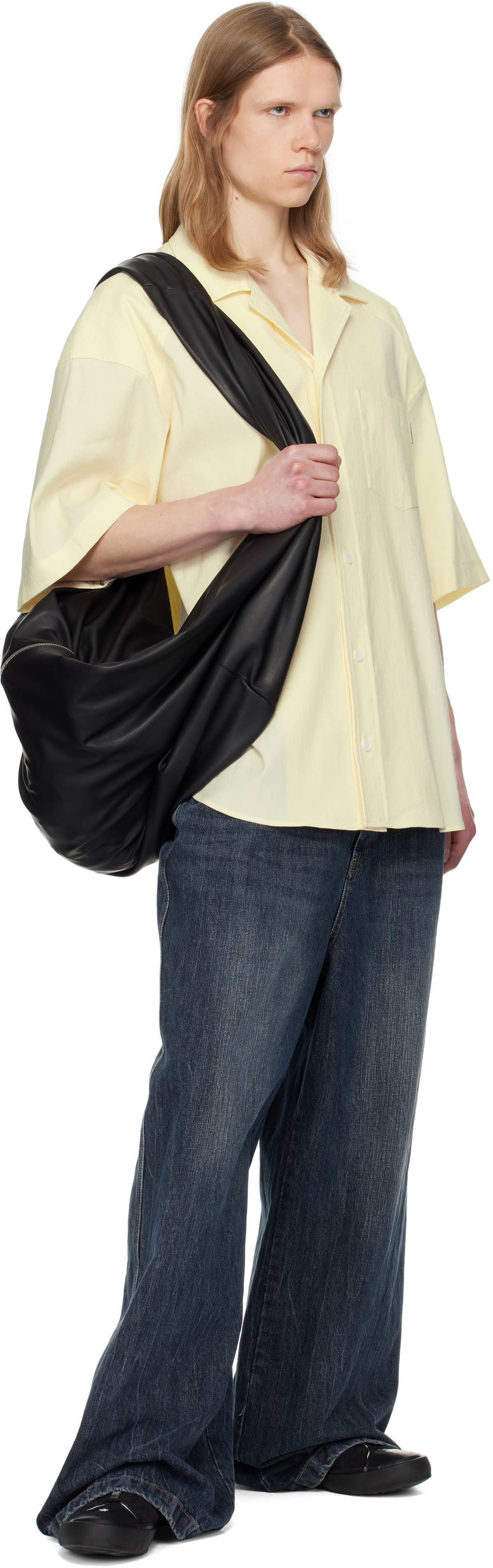 Juun.J Off-White Linen Shirt