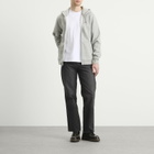 Dickies Men's Oakport Zip Hoodie in Heather Grey