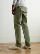 James Perse - Straight-Leg Cotton-Canvas Trousers - Green