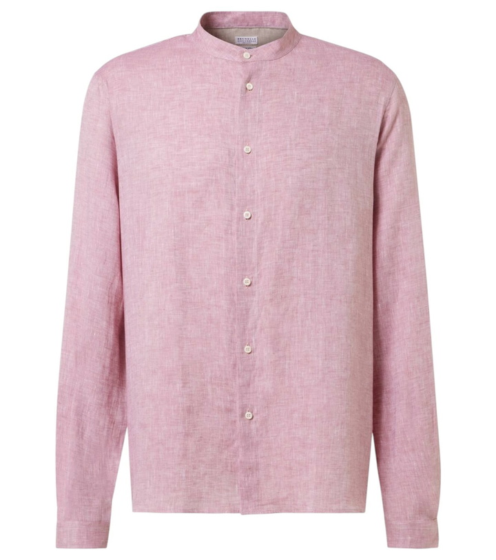 Photo: Brunello Cucinelli Linen shirt