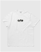 Arte Antwerp 3 D Front Bauhaus Logo T Shirt White - Mens - Shortsleeves