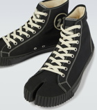 Maison Margiela - High-top Tabi canvas sneakers