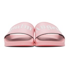 Palm Angels Pink Logo Slides