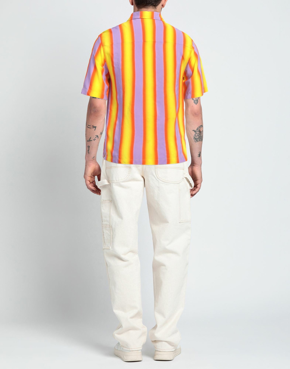 Sandro Mens Shirt in Yellow