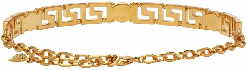 Versace Gold Medusa Greca Bracelet