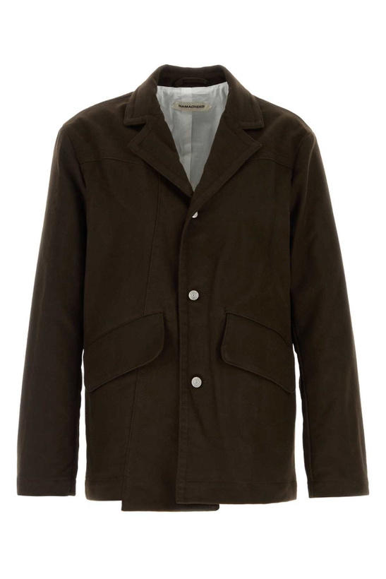 Photo: Namacheko Brown Cotton Moleskin Blazer