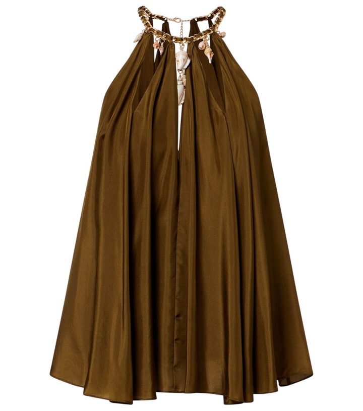 Photo: Zimmermann Mahon embellished silk top