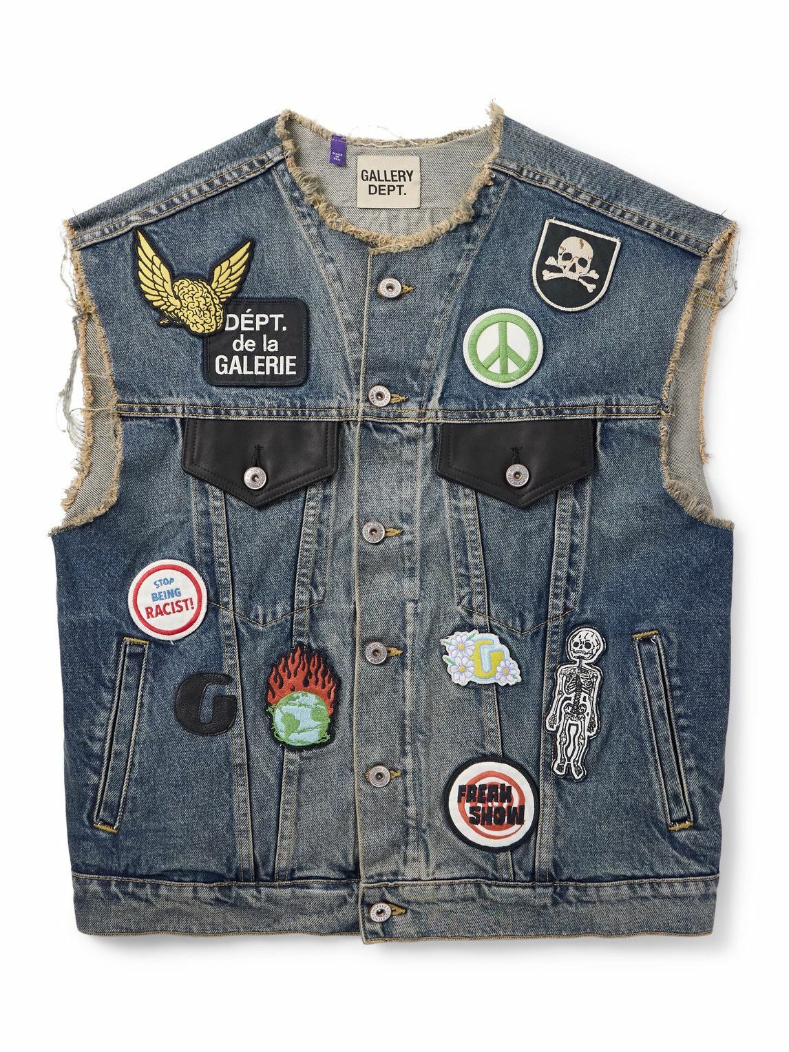 GALLERY DEPT. Logan Vest デニムベスト GALLERY DEPT. LOGAN VEST | BLACK