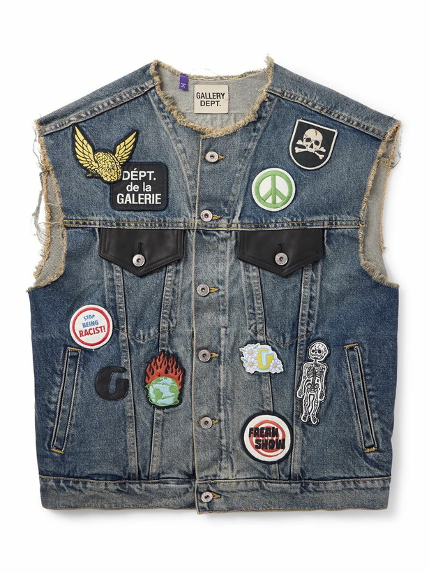 Gallery Dept. - Logan Denim Vest - Black Gallery Dept