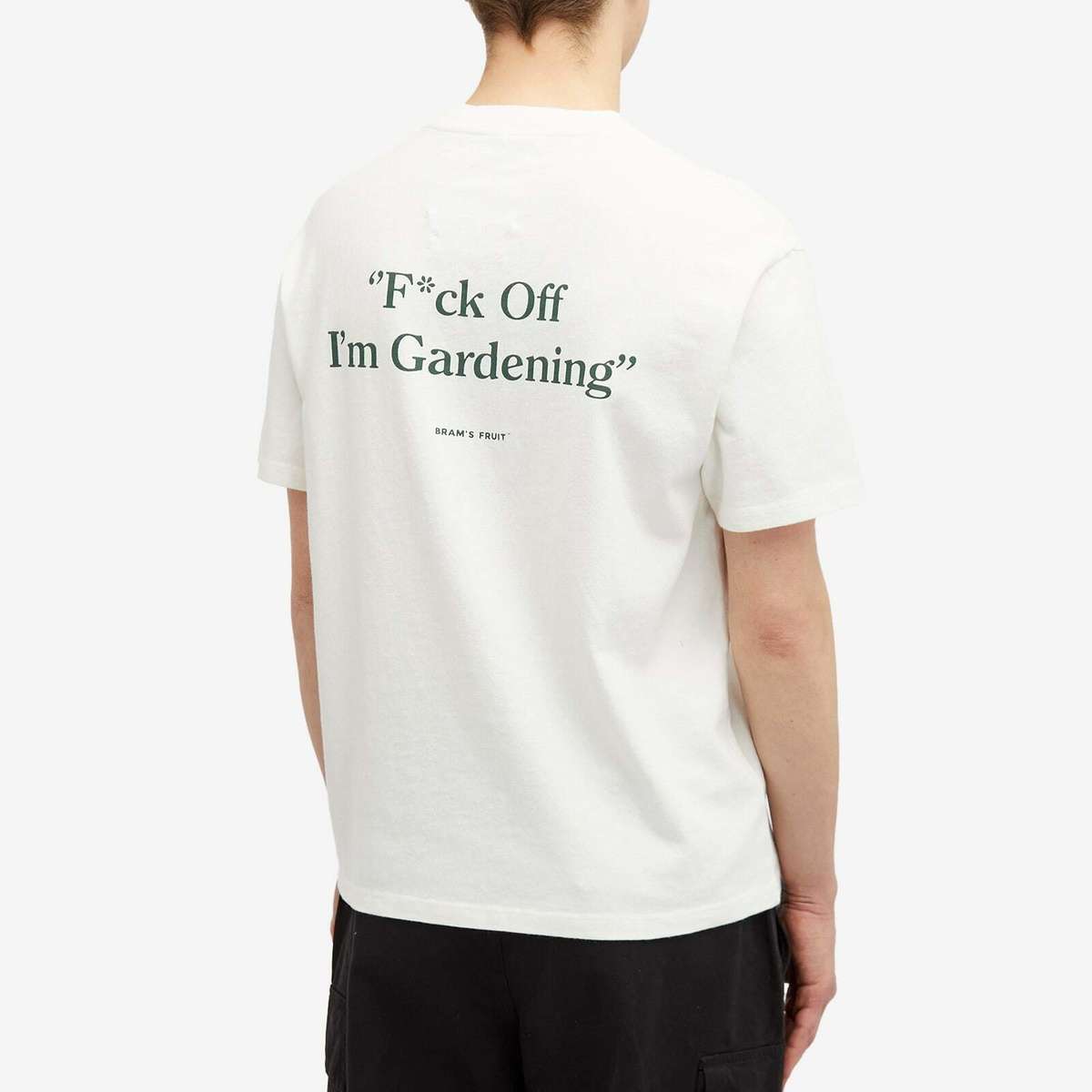 Bram's Fruit Men's Gardening T-Shirt in White
