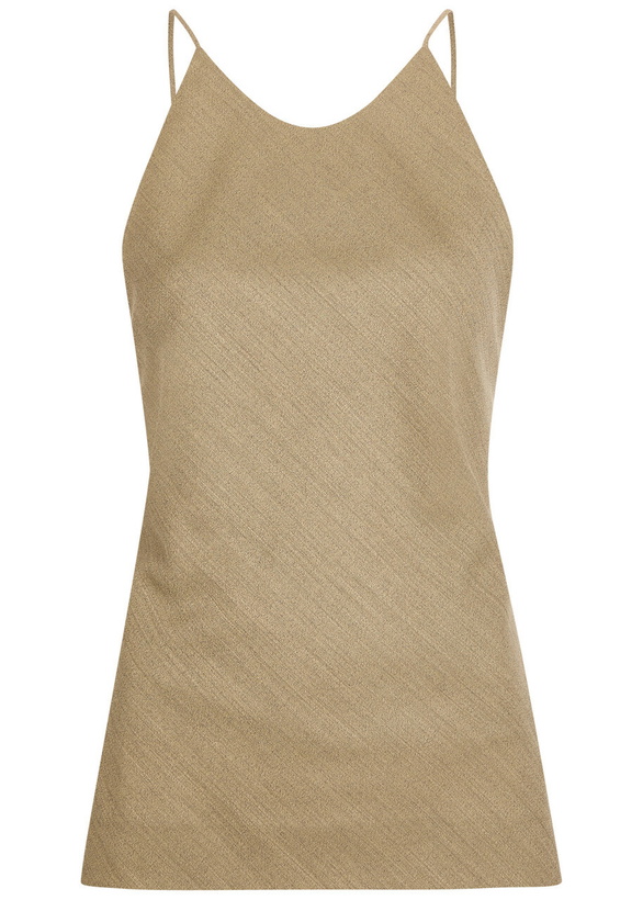 Photo: Calvin Klein Erin Wool-blend top Light Brown