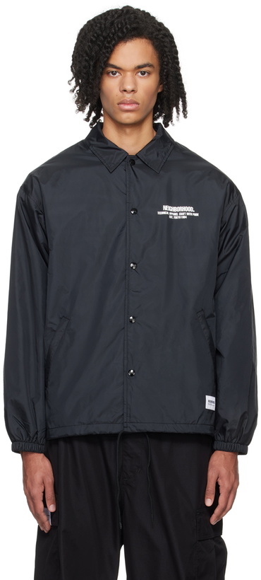 Photo: Neighborhood Black Snap Jacket