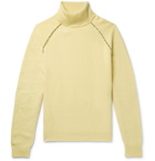 Alanui - Appliquéd Cashmere Rollneck Sweater - Yellow