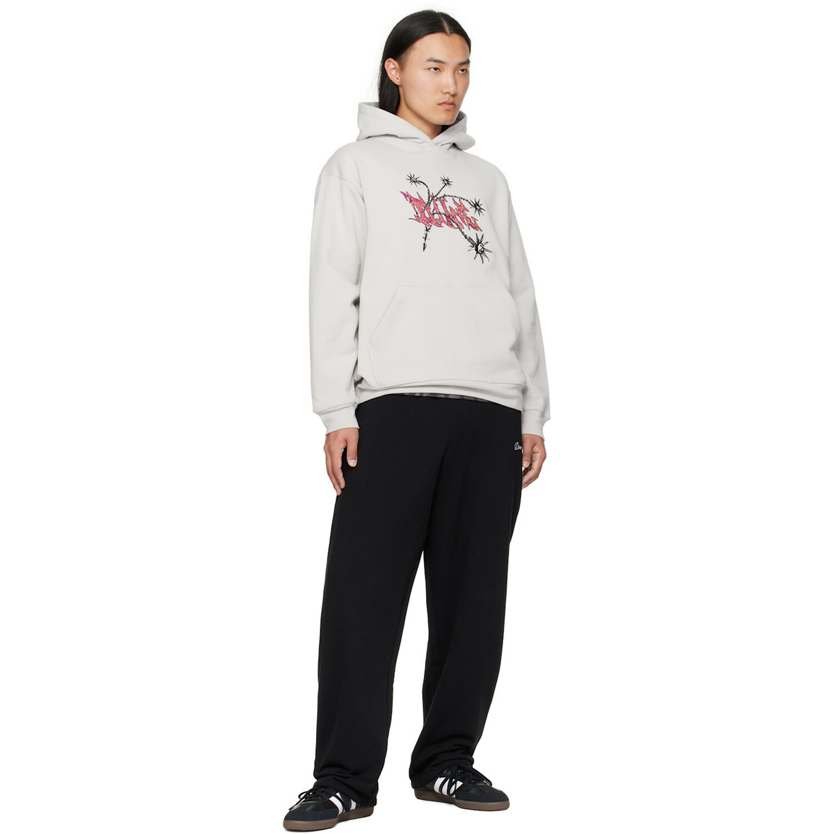 Dime Gray Frail Hoodie