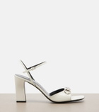 Gucci Signora Horsebit leather slingback sandals