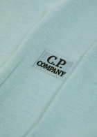 C.P. Company Logo-appliquéd Cotton T-shirt Silver