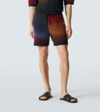 Loewe Paula's Ibiza Anagram cotton-blend shorts