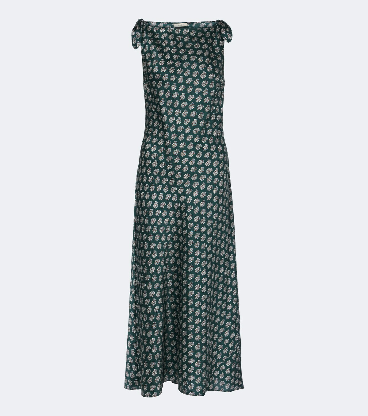 Dôen Mariselle paisley silk-blend midi dress