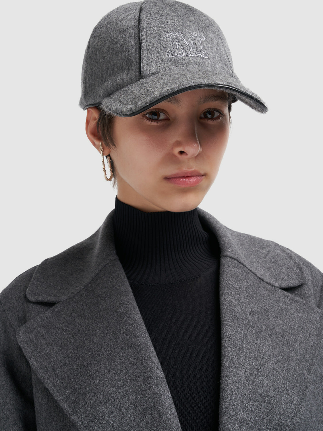 MAX MARA - Nella Cashmere Baseball Cap Max Mara