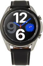 Samsung Silver & Black Galaxy Watch3 Smart Watch, 45 mm