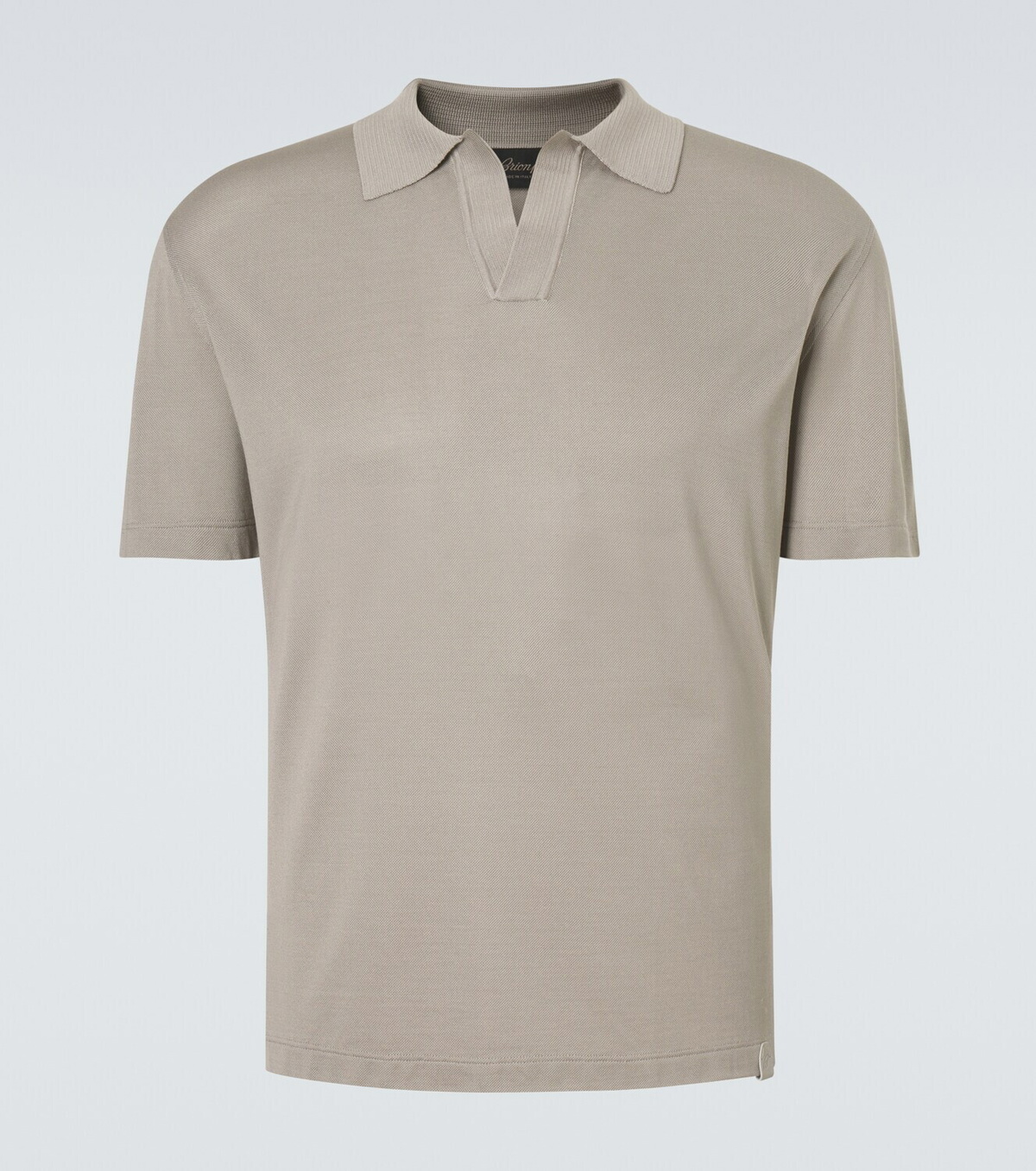 Brioni Silk polo shirt