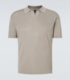 Brioni Silk polo shirt