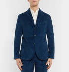 Boglioli - Navy Cotton-Corduroy Suit Jacket - Men - Blue