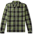 Stüssy - Gunn Checked Flannel Overshirt - Green