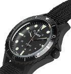 Timex - Navi Harbor Stainless Steel and Nylon-Webbing Watch - Men - Black