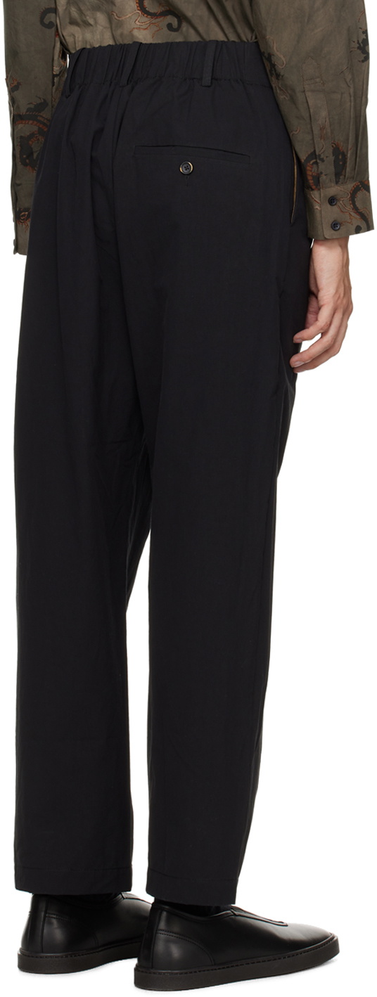 UMA WANG Black Paxton Cargo Pants