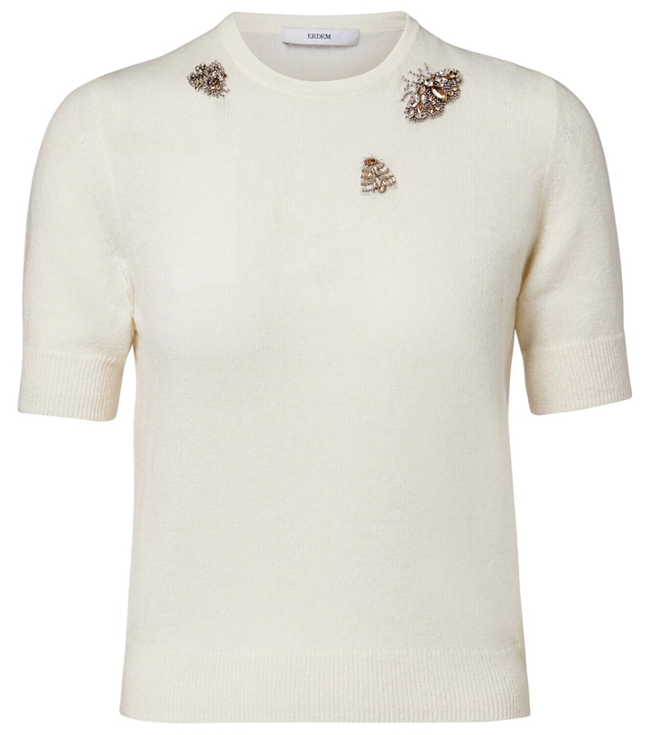 Photo: Erdem Embellished top
