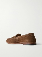 Drake's - HIM Henri Suede Loafers - Brown