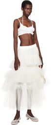 Simone Rocha SSENSE Exclusive Bridal Capsule Tutu Maxi Skirt